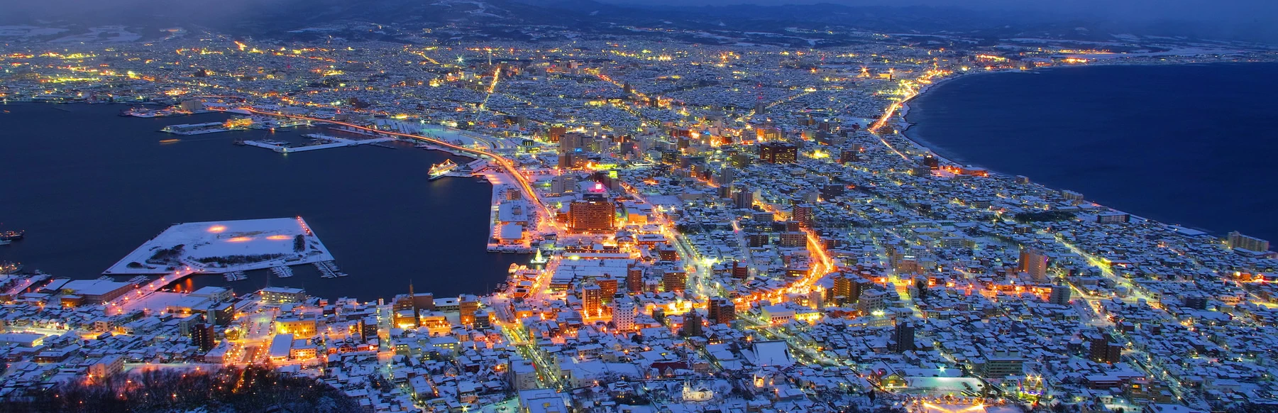 函館の夜景 冬